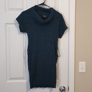 Turquoise sweater dress size S